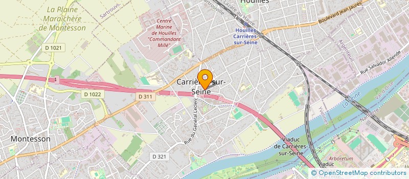 localisation de l'entreprise MONSIEUR PIERRE JACQUOT à CARRIERES-SUR-SEINE