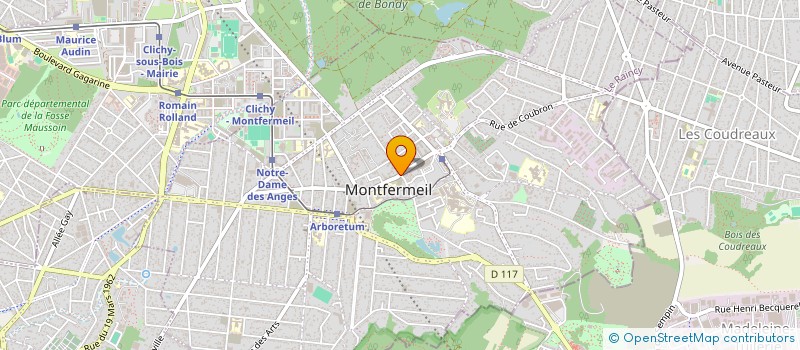 localisation de l'entreprise MONSIEUR PIERRE JADIS à MONTFERMEIL