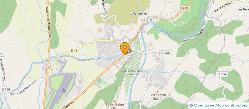 localisation de l'entreprise MONSIEUR PIERRE JAFFRELOT à TALLARD