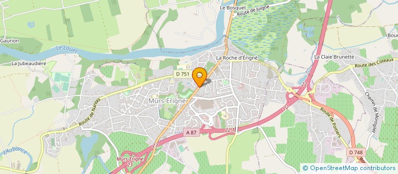 localisation de l'entreprise MONSIEUR PIERRE JAHAN  ANGERS