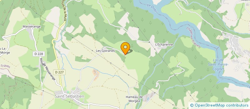 localisation de l'entreprise MONSIEUR PIERRE JAIL  CHATEL-EN-TRIEVES