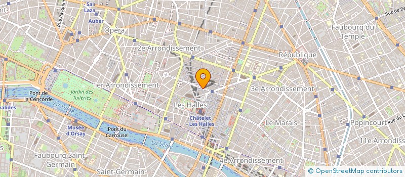 localisation de l'entreprise MONSIEUR PIERRE JAILLET  PARIS