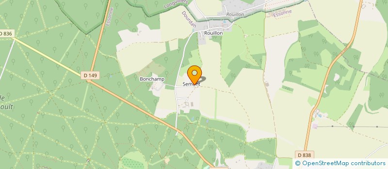 localisation de l'entreprise MONSIEUR PIERRE JALLERAT  DOURDAN