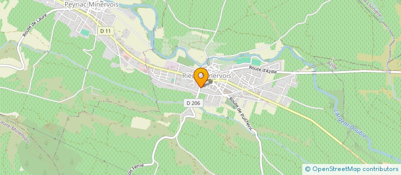 localisation de l'entreprise MONSIEUR PIERRE JAMIN  CASTELNAU-D'AUDE