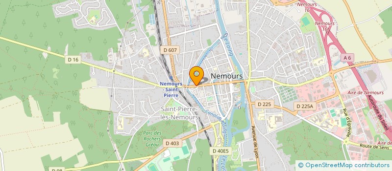 localisation de l'entreprise MONSIEUR PIERRE JANDET  NEMOURS