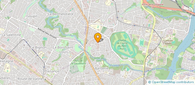 localisation de l'entreprise MONSIEUR PIERRE JANEL  NANTES