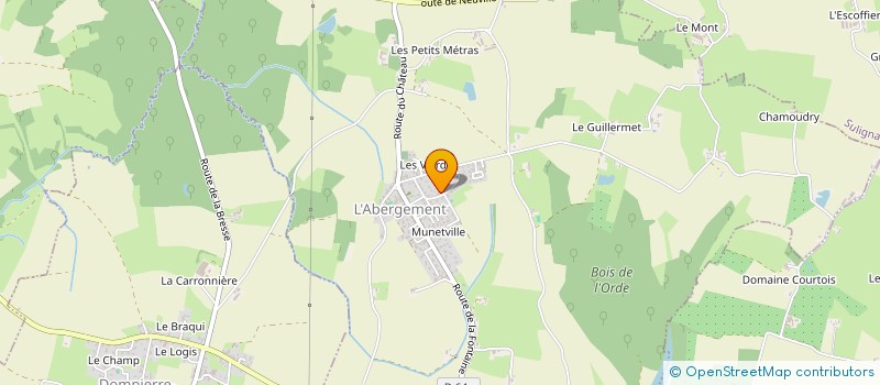 localisation de l'entreprise MONSIEUR PIERRE JANIN  L'ABERGEMENT-CLEMENCIAT