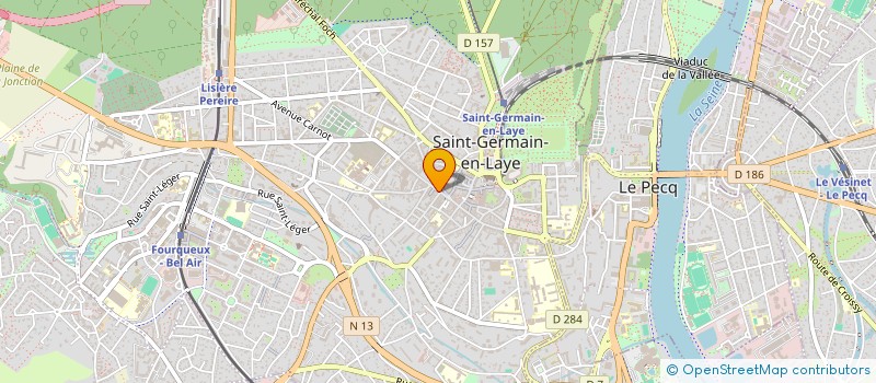localisation de l'entreprise MONSIEUR PIERRE JANINET  SAINT-GERMAIN-EN-LAYE