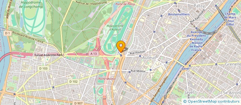 localisation de l'entreprise MONSIEUR PIERRE JANNEAU-HOULLIER  PARIS