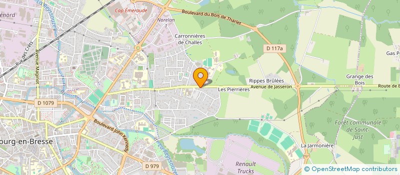 localisation de l'entreprise MONSIEUR PIERRE JANODY à BOURG-EN-BRESSE