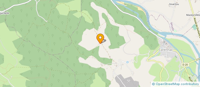 localisation de l'entreprise MONSIEUR PIERRE JANOT à CARENNAC