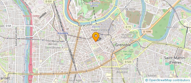 localisation de l'entreprise MONSIEUR PIERRE JANOT à GRENOBLE