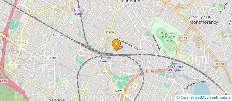 localisation de l'entreprise MONSIEUR PIERRE JARRIGE à EAUBONNE