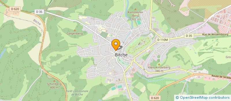 localisation de l'entreprise MONSIEUR PIERRE JARROUSSE  BITCHE