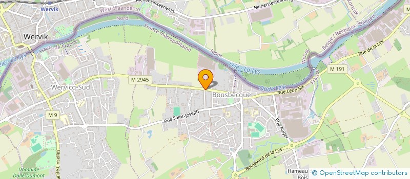 localisation de l'entreprise MONSIEUR PIERRE JASICKI  BOUSBECQUE