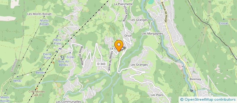 localisation de l'entreprise MONSIEUR PIERRE JAUMOUILLE  SAINT-GERVAIS-LES-BAINS