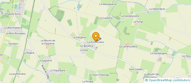 localisation de l'entreprise MONSIEUR PIERRE JAUNASSE  LIGNE