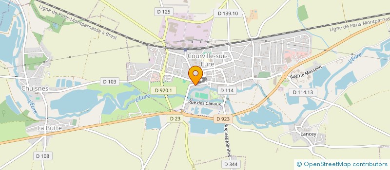 localisation de l'entreprise MONSIEUR PIERRE JAUNEAU à COURVILLE-SUR-EURE
