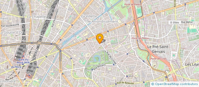 localisation de l'entreprise MONSIEUR PIERRE JEAN  PARIS