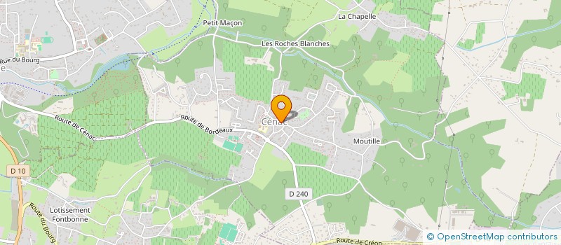 localisation de l'entreprise MONSIEUR PIERRE-JEAN ARRESTIER  CENAC