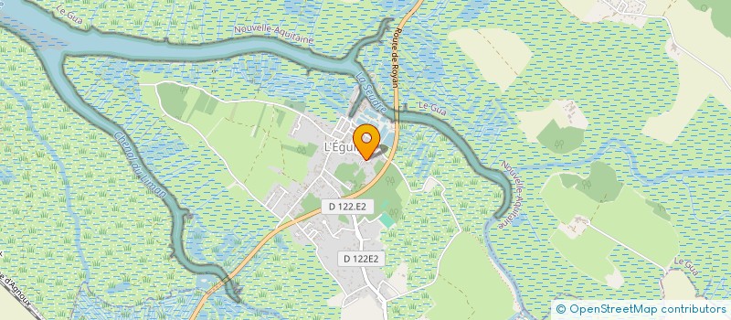 localisation de l'entreprise MONSIEUR PIERRE JEAN BARBOTIN  L'EGUILLE