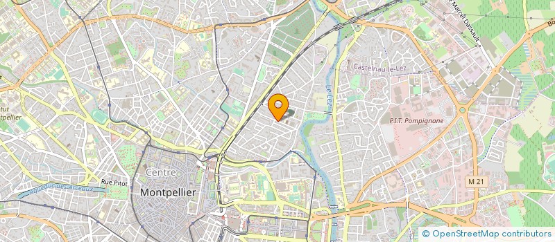 localisation de l'entreprise MONSIEUR PIERRE JEAN BARLIER à MONTPELLIER