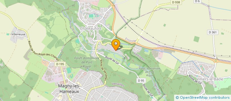 localisation de l'entreprise MONSIEUR PIERRE-JEAN BOUILLET  CHATEAUFORT