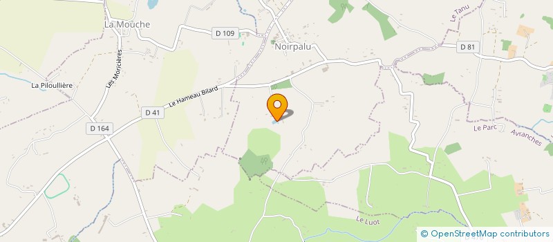 localisation de l'entreprise MONSIEUR PIERRE-JEAN BUREY  LE TANU