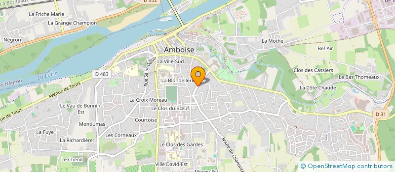 localisation de l'entreprise MONSIEUR PIERRE-JEAN CHABERT  AMBOISE