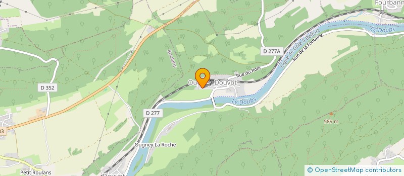 localisation de l'entreprise MONSIEUR PIERRE-JEAN DELCEY  DELUZ