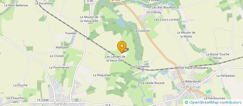 localisation de l'entreprise MONSIEUR PIERRE-JEAN DELISSE  EPINIAC