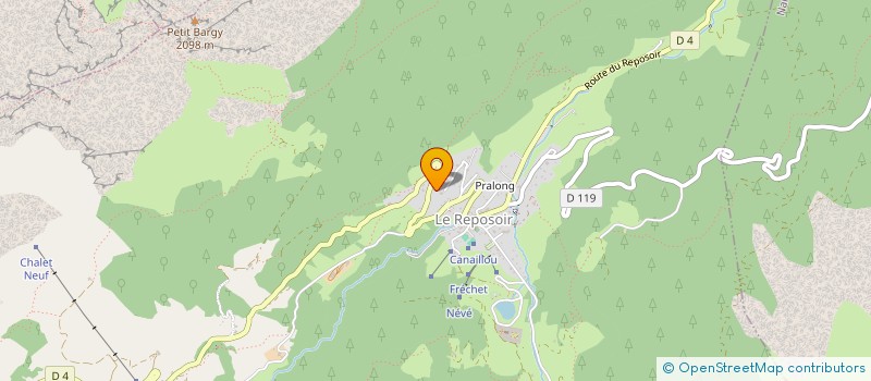 localisation de l'entreprise MONSIEUR PIERRE JEAN DEPOISIER  LE REPOSOIR