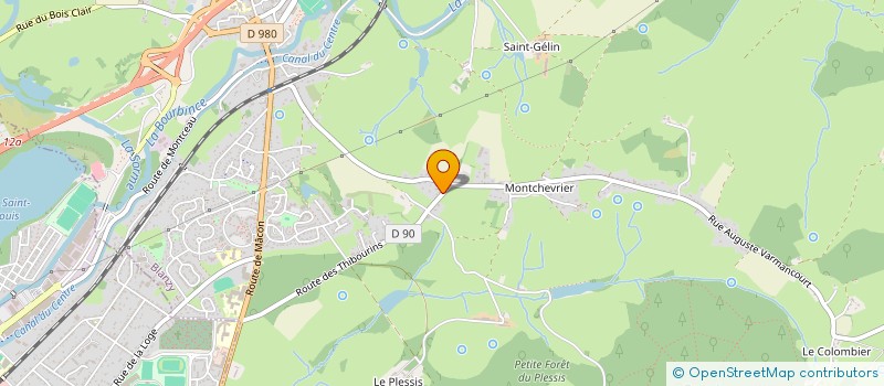 localisation de l'entreprise MONSIEUR PIERRE JEAN DESVAUX  BLANZY