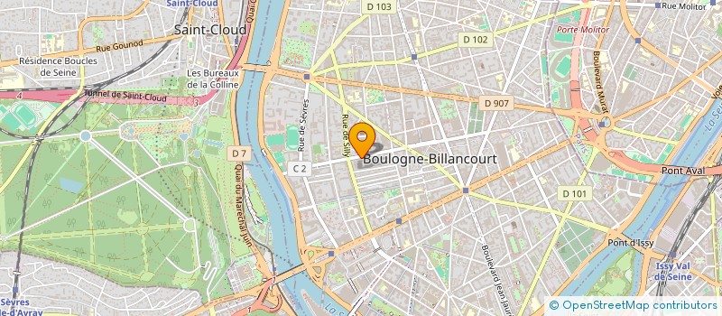 localisation de l'entreprise MONSIEUR PIERRE-JEAN DEVELTER à BOULOGNE-BILLANCOURT