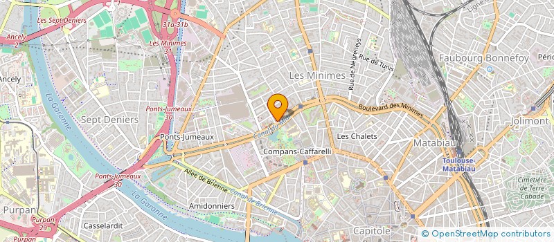 localisation de l'entreprise MONSIEUR PIERRE-JEAN GONZALEZ  TOULOUSE