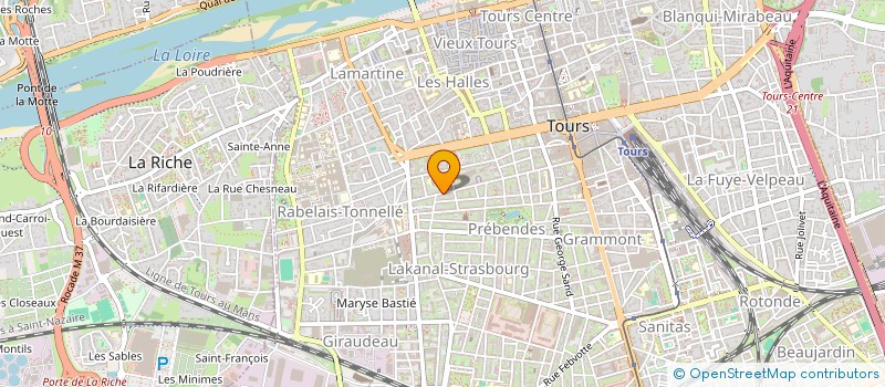 localisation de l'entreprise MONSIEUR PIERRE-JEAN JOSEPH SALLES à TOURS