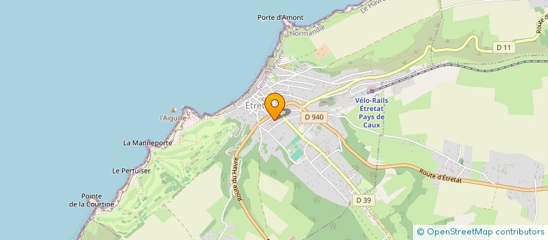 localisation de l'entreprise MONSIEUR PIERRE-JEAN LEHOUX  ETRETAT