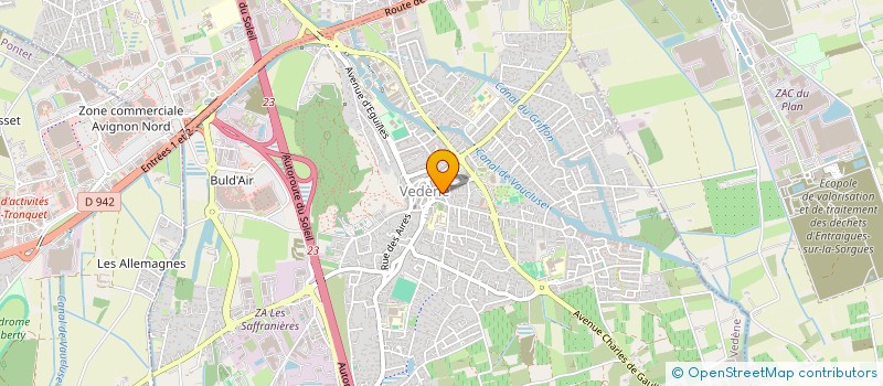 localisation de l'entreprise MONSIEUR PIERRE JEAN PARENTHOU  VEDENE