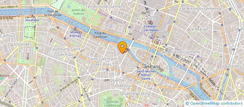 localisation de l'entreprise MONSIEUR PIERRE-JEAN RICCINI  PARIS