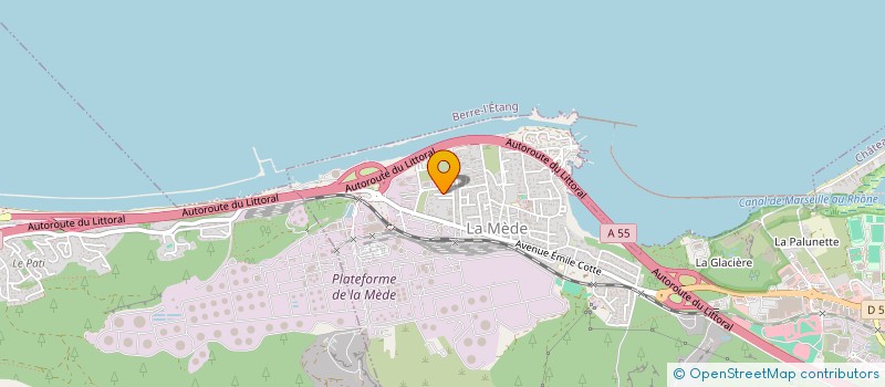 localisation de l'entreprise MONSIEUR PIERRE-JEAN ROSIQUE  CHATEAUNEUF-LES-MARTIGUES