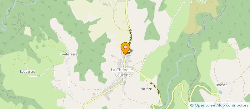 localisation de l'entreprise MONSIEUR PIERRE JEAN SOULE à LA CHAPELLE-LAURENT
