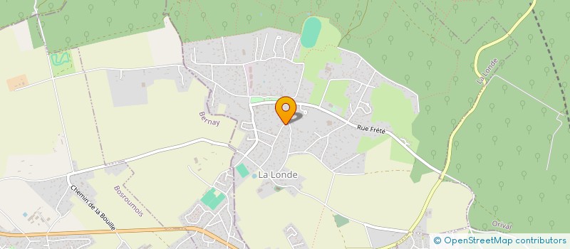 localisation de l'entreprise MONSIEUR PIERRE-JEAN TRUFFERT  LA LONDE