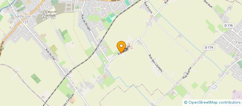 localisation de l'entreprise MONSIEUR PIERRE JEAN WYTS  SAILLY-SUR-LA-LYS