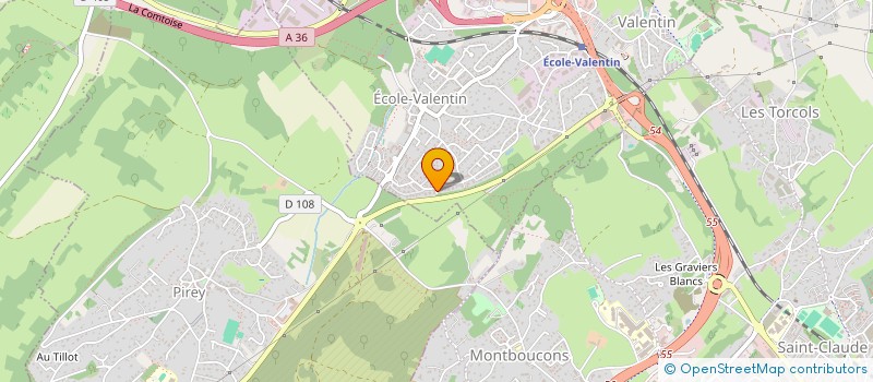 localisation de l'entreprise MONSIEUR PIERRE JEANCLERC à PIREY