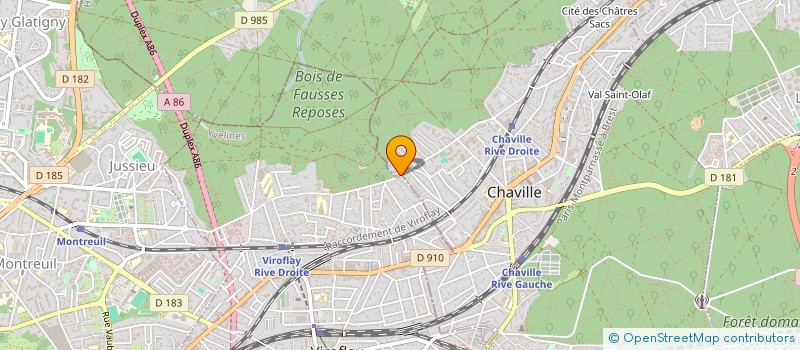 localisation de l'entreprise MONSIEUR PIERRE JEANJEAN à CHAVILLE
