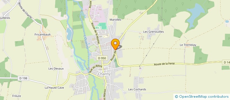 localisation de l'entreprise MONSIEUR PIERRE JEAUNEAU à CHARNY OREE DE PUISAYE