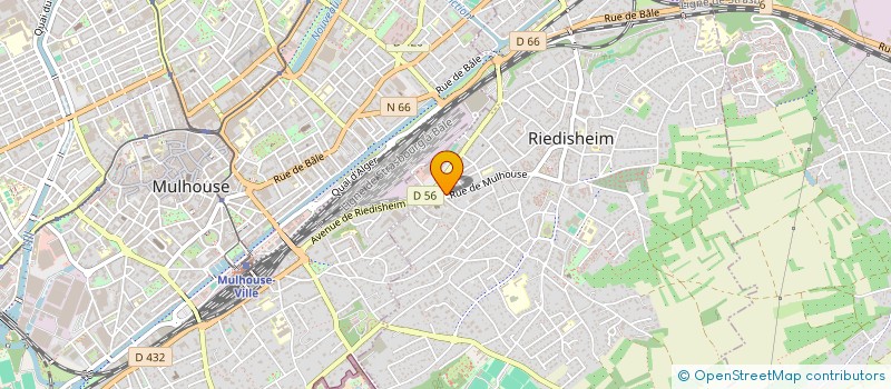 localisation de l'entreprise MONSIEUR PIERRE JEBBO  RIEDISHEIM