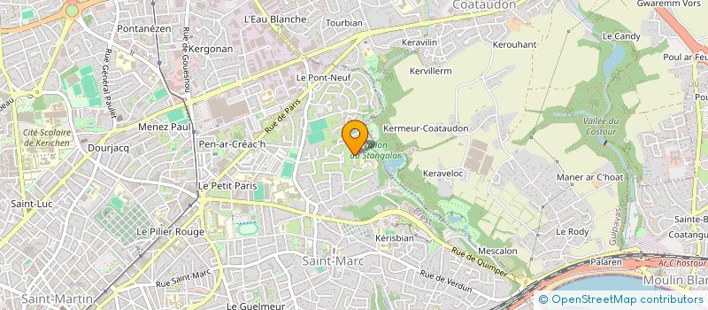 localisation de l'entreprise MONSIEUR PIERRE JEGOUDEZ à BREST