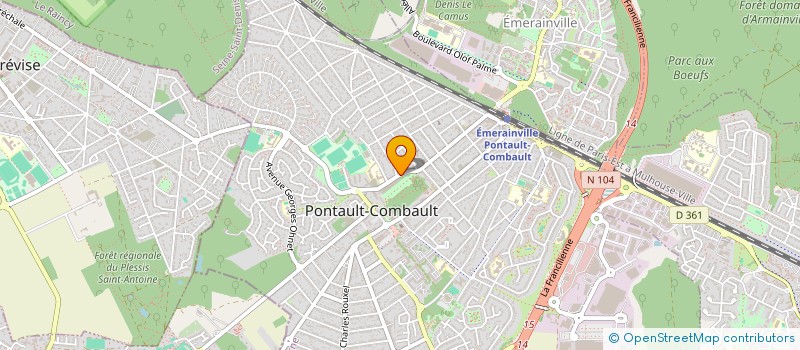 localisation de l'entreprise MONSIEUR PIERRE JETHA à PONTAULT-COMBAULT