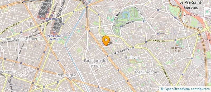 localisation de l'entreprise MONSIEUR PIERRE JEUDY  PARIS